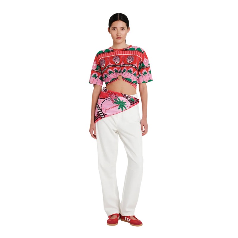 Peace and Chaos FANTASIA CROP TOP - Viscose (S26235A TYPOS)