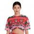 Peace and Chaos FANTASIA CROP TOP - Viscose (S26235A TYPOS)