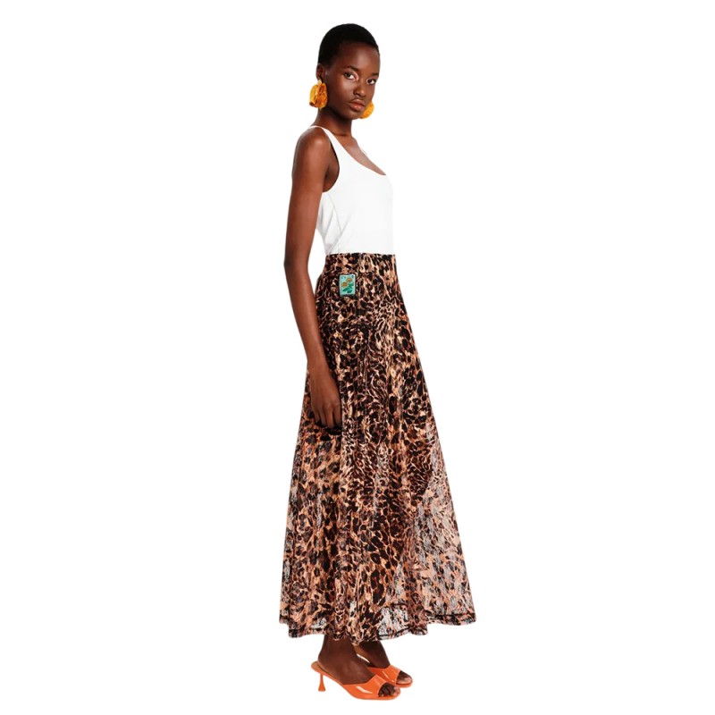 Peace and Chaos PULSE LONG SKIRT - Lace (S26300 TYPOS)