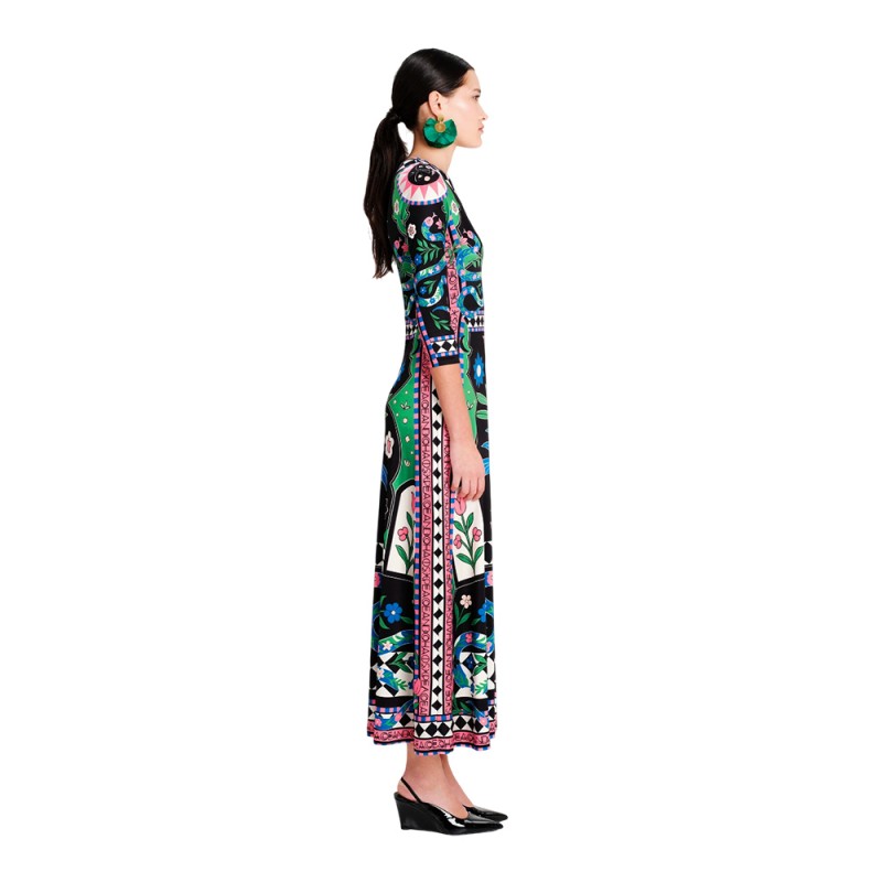Peace and Chaos MANIFESTATION MAXI DRESS (S26901B TYPOS)