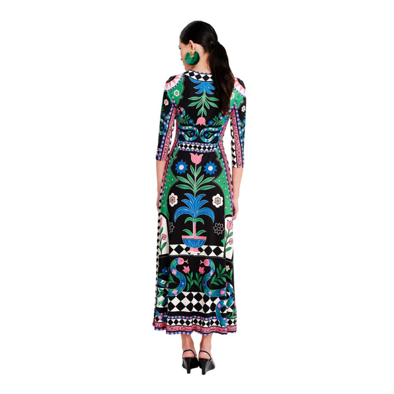Peace and Chaos MANIFESTATION MAXI DRESS (S26901B TYPOS)