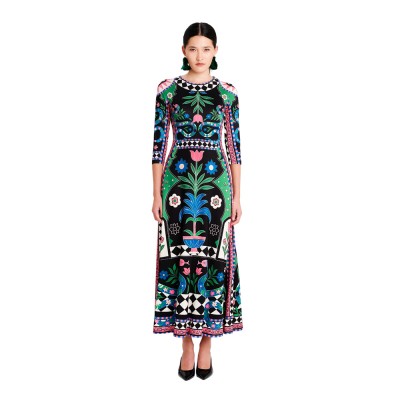 Peace and Chaos MANIFESTATION MAXI DRESS (S26901B TYPOS)