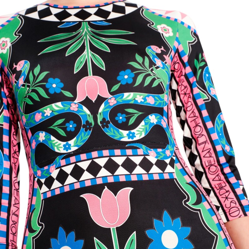 Peace and Chaos MANIFESTATION MAXI DRESS (S26901B TYPOS)