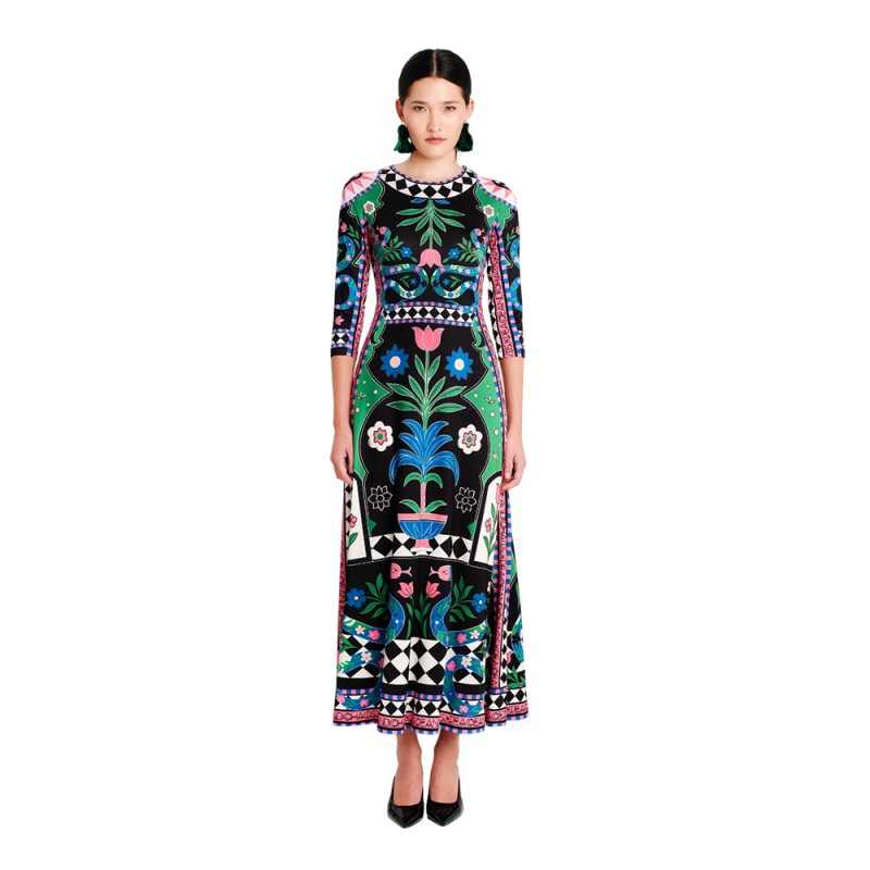 Peace and Chaos MANIFESTATION MAXI DRESS (S26901B TYPOS)