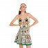 Peace and Chaos TUTTI-FRUTTI SHORT DRESS (S26926 TYPOS)