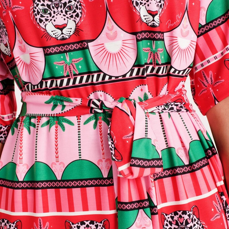 Peace and Chaos FANTASIA LONG DRESS - Viscose (S26940 TYPOS)