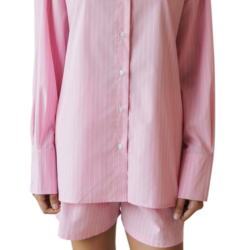 Combos SHIRT STRIPED (S6PLSH0108 BABY PINK)