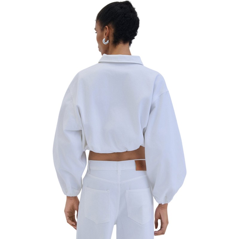 Combos DENIM JACKET CROP (S6TNDJ0048 WHITE)