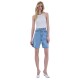 Combos DENIM BERMUDA HIGH RISE BAGGY (S6TNDV0051 BLUE)