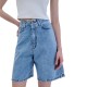 Combos DENIM BERMUDA HIGH RISE BAGGY (S6TNDV0051 BLUE)