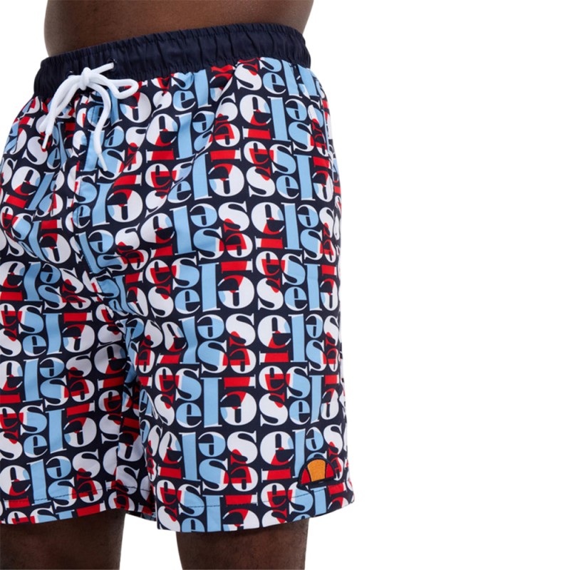 Ellesse USA CLASSICS BLOCK AOP SHORT SWIM SHORT ΜΑΓΙΟ ΑΝΔΡΙΚΟ (SHZ22141 943)