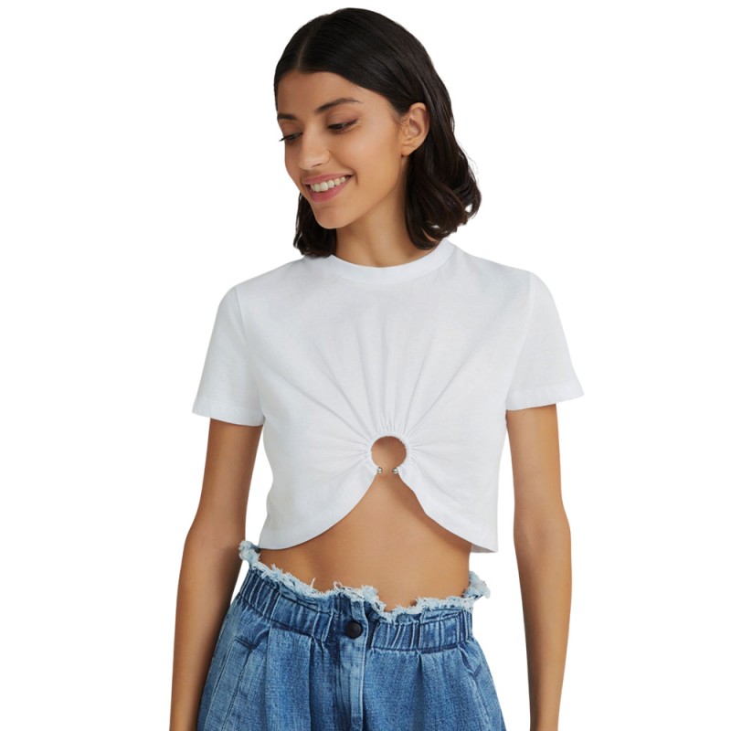 4Tailors The Sweetener Top Black (SS25-027 WHITE)