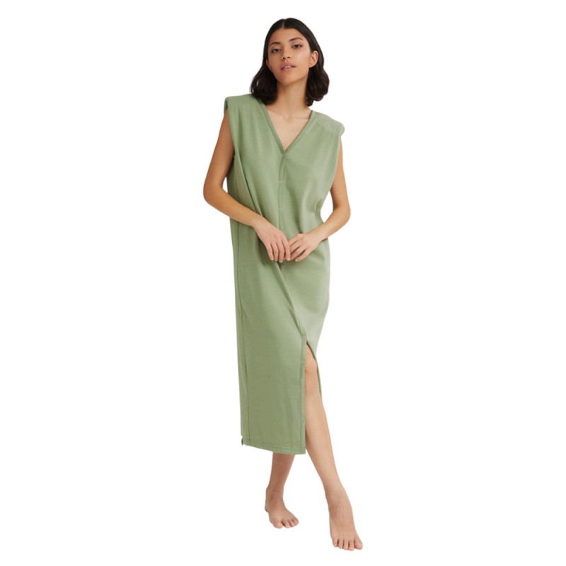 4Tailors The Flavor Sleeveless Dress (SS25-053 KHAKI)