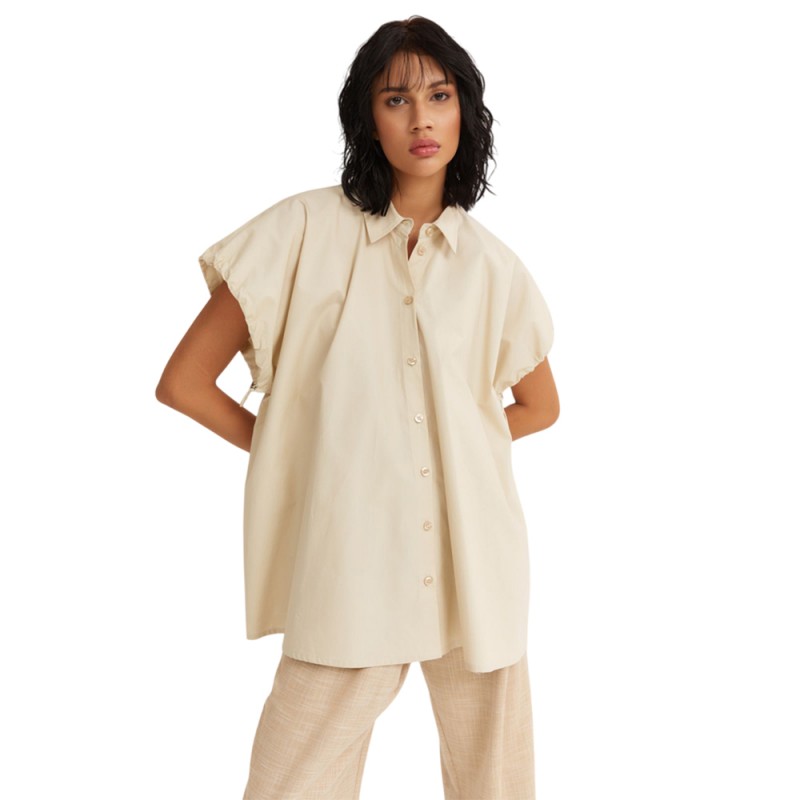 4Tailors The Parfait Shirt (SS25-078 BEIGE)