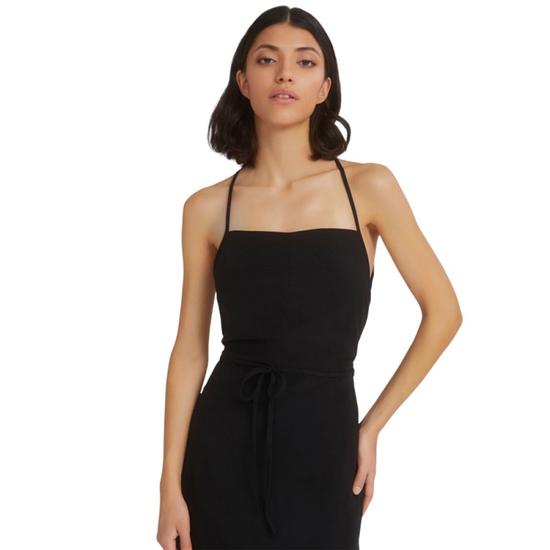 4Tailors The Melted IceCream Dress (SS25-111 BLACK)