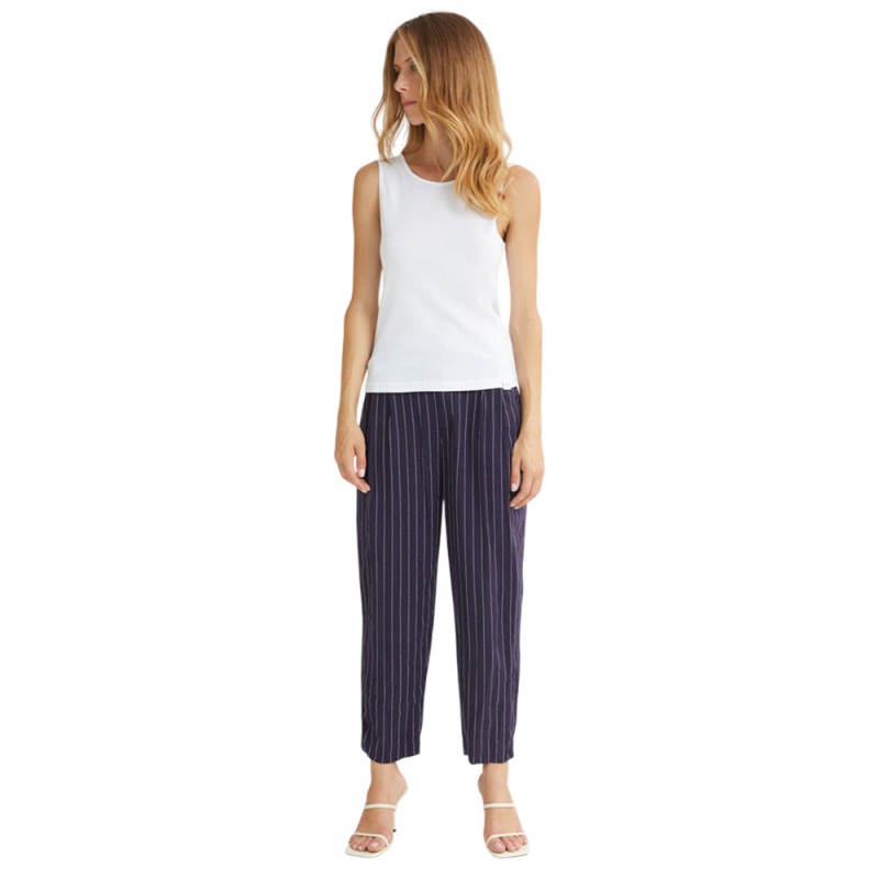 4Tailors The Scoopable Top (SS25-315 WHITE)