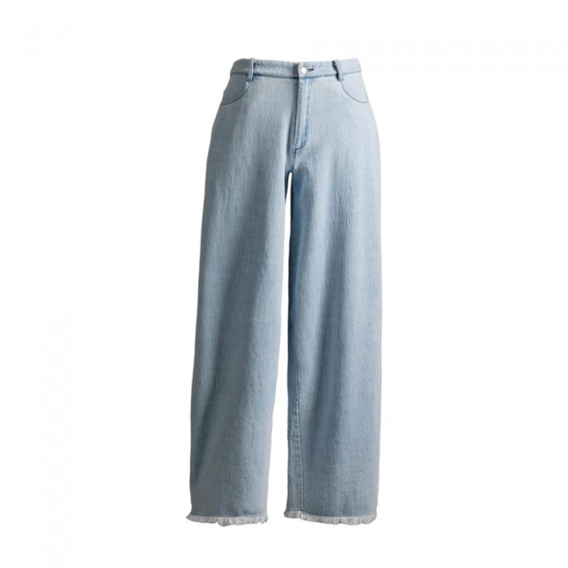 4Tailors Ringing Wide leg pants (SS26-004 DENIM)