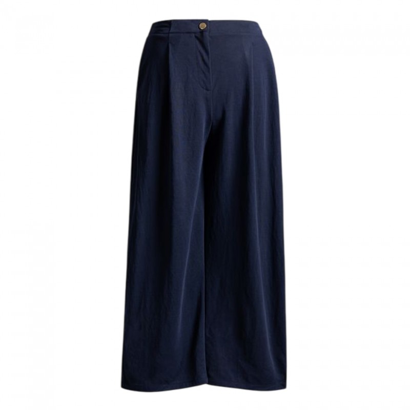 4Tailors Operator Cropped Pants (SS26-031 NAVY)