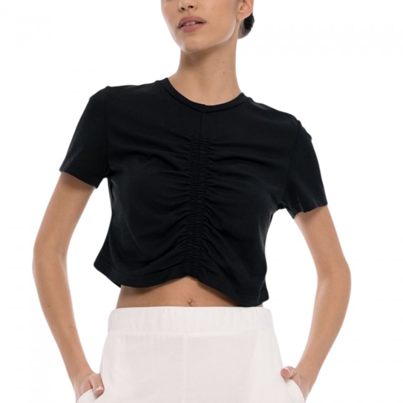 4Tailors Connect me Crop Top (SS26-175 BLACK)