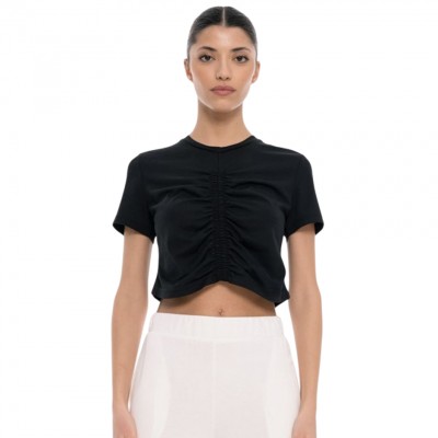 4Tailors Connect me Crop Top (SS26-175 BLACK)