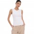 4Tailors Afterring Sleeveless Top (SS26-240 WHITE)