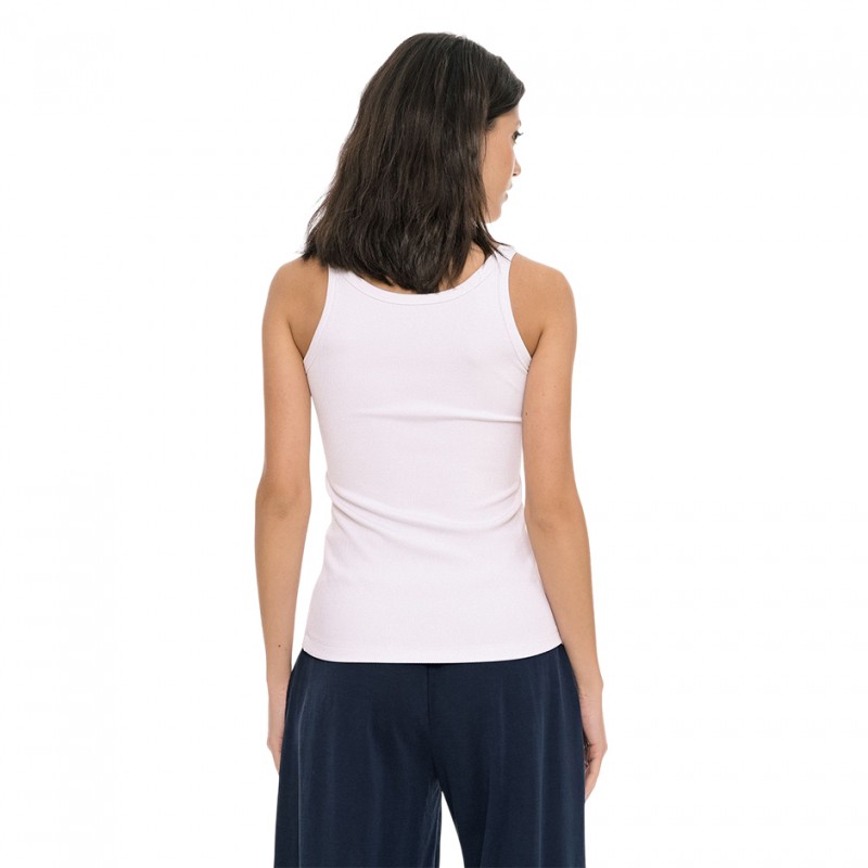 4Tailors Afterring Tank Top (SS26-242 WHITE)