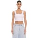 4Tailors Afterring Crop Top (SS26-243 WHITE)