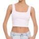 4Tailors Afterring Crop Top (SS26-243 WHITE)