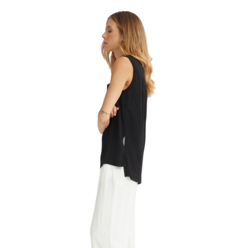 4Tailors Afterring Off Shoulders Top (SS26-247 BLACK)