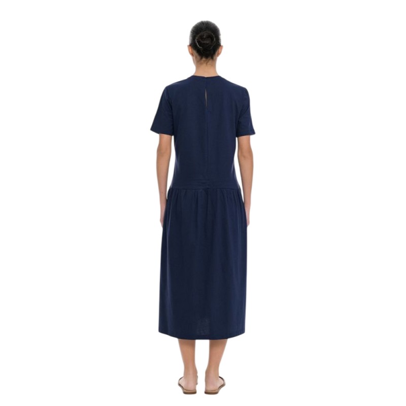 4Tailors Connect Me Dress (SS26-321 NAVY)