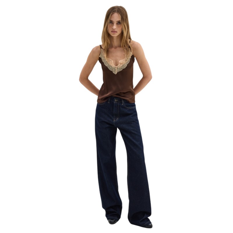 Sun Set Go CINDY TOP (SSGFW25003 Brown)