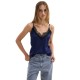 Sun Set Go CINDY TOP (SSGFW25003 Navy Blue)