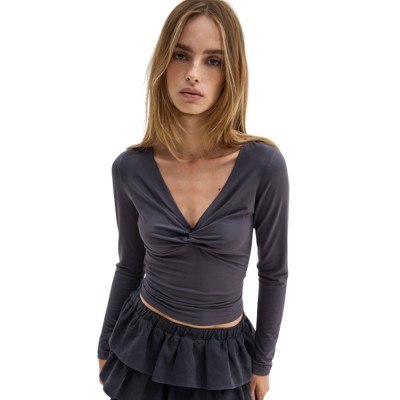 Sun Set Go JADE TOP (SSGFW25006 Grey)