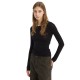 Sun Set Go SARAH LONGSLEEVE TOP (SSGFW26002 Black)