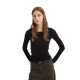 Sun Set Go SARAH LONGSLEEVE TOP (SSGFW26002 Black)