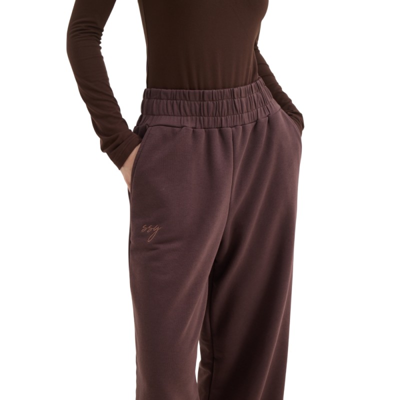 Sun Set Go ZEN SWEATPANTS (SSGFW26004 Brown)