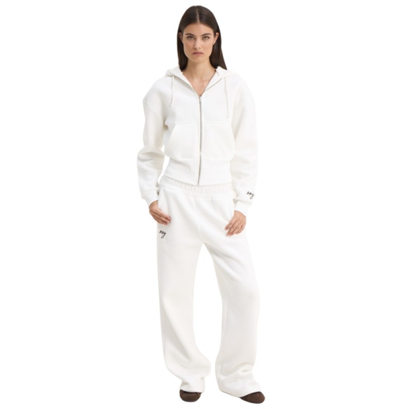 Sun Set Go ZEN SWEATPANTS (SSGFW26004 White) Sun Set Go ZEN SWEATPANTS (SSGFW26004 White)