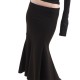 Sun Set Go ROSE MIDI SKIRT (SSGFW26005 Black)