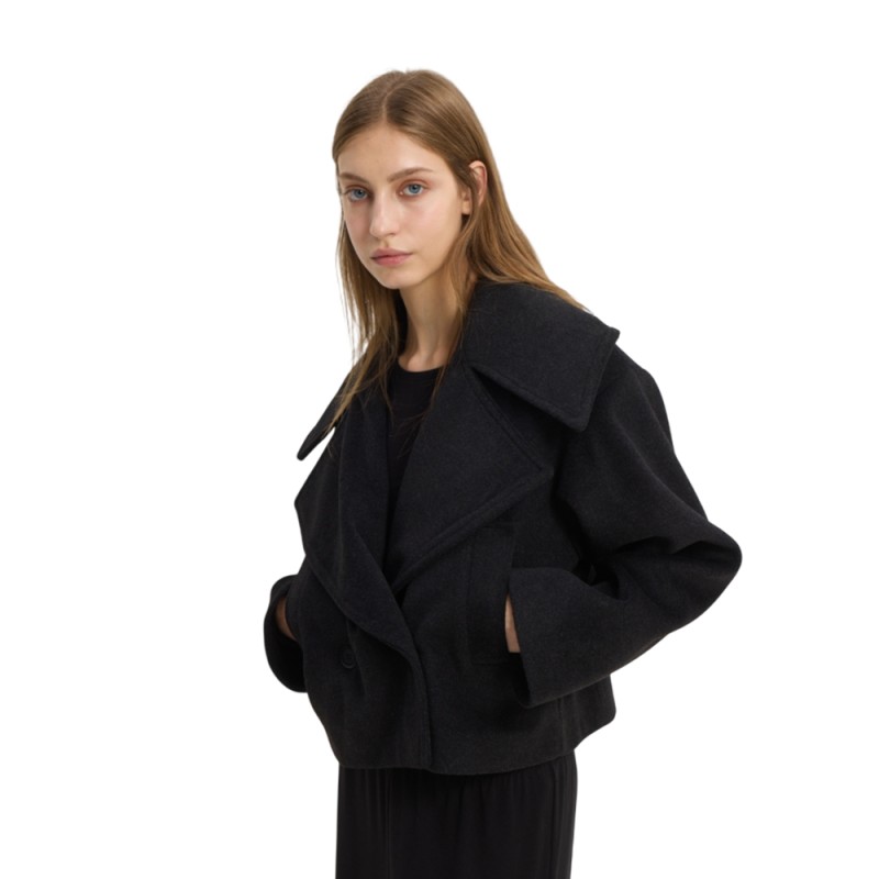 Sun Set Go LESLY COAT (SSGFW26006 Black)