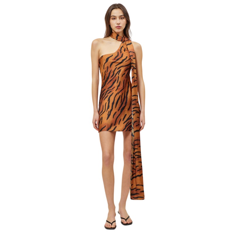 Sun Set Go SERENA PRINTED DRESS (SSGSU25013 Animal)