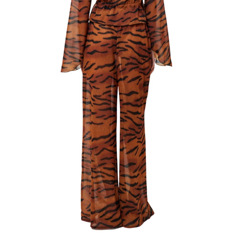 Sun Set Go VALENTINA PRINTED PANTS (SSGSU25015 Animal)