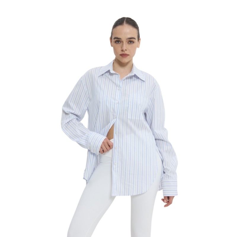 Sun Set Go REINA SHIRT (SSGSU26010 Blue Stripes)