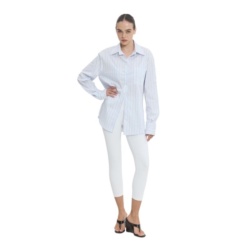 Sun Set Go REINA SHIRT (SSGSU26010 Blue Stripes)
