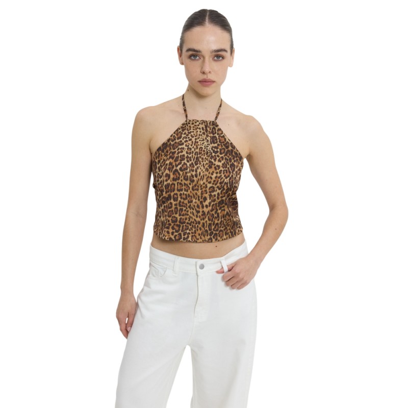 Sun Set Go MAIRA SCARF TOP (SSGSU26018 Animal)