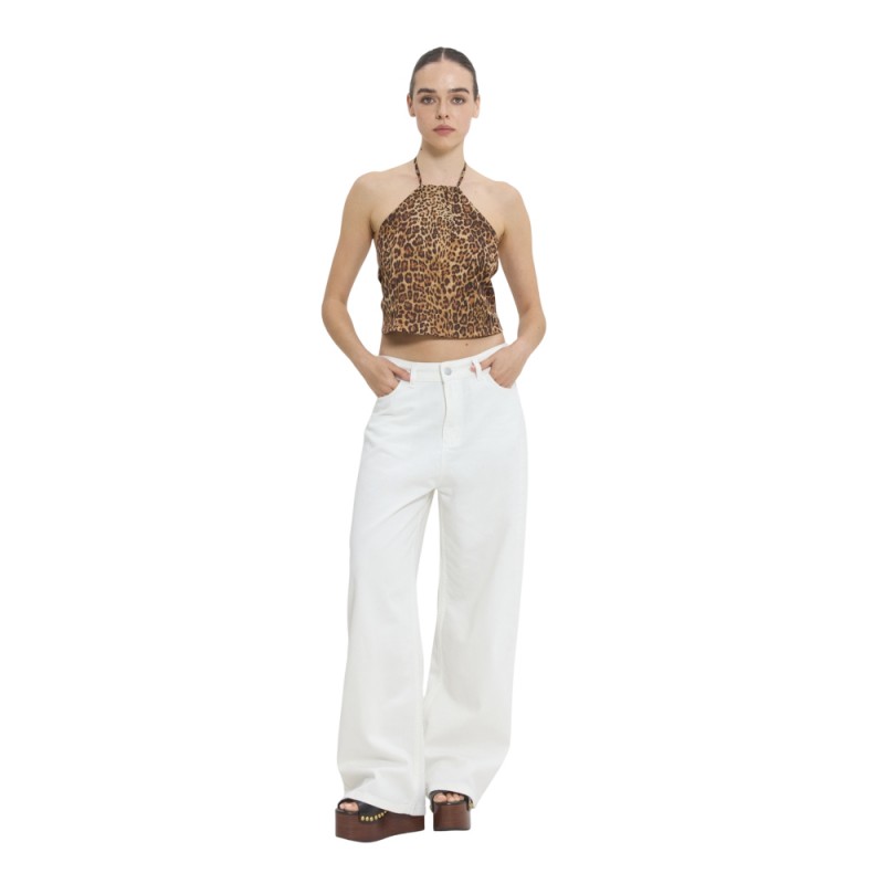 Sun Set Go MAIRA SCARF TOP (SSGSU26018 Animal)