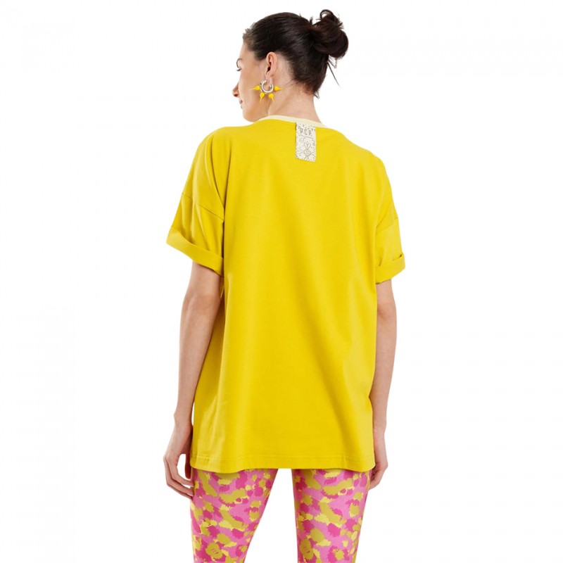 PCP LEOPARD T-SHIRT ΜΠΛΟΥΖΑΚΙ (STSHI0001 Yellow)