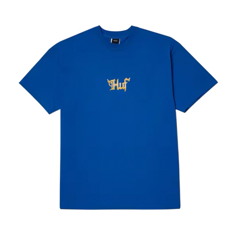 HUF BIG H S/S TEE (TS02412 COBALT BLUE)