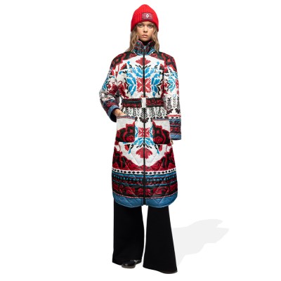 Peace and Chaos MYTHICAL /ROMANCER PUFFER DOUBLE FACED (W25805 TYPOS)