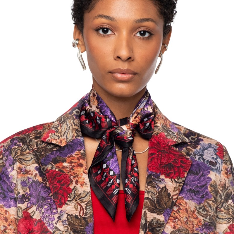 Peace and Chaos TAPESTRY SCARF (W26004A TYPOS)