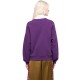 Peace and Chaos OLD-SCHOOL SWEATER (W26201 PURPLE)